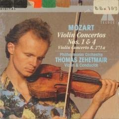 Violin Concerti 1, 4 & 7 [Audio CD] Mozart; Zehetmair and Philharmonia Orchestra