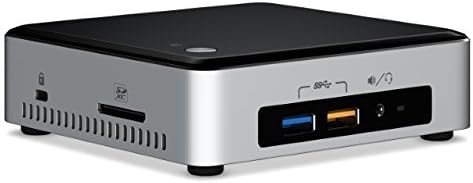 Intel NUC Kit NUC6i3SYK BOXNUC6I3SYK Silver/Black (Renewed)