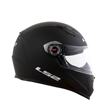 Capacete Ls2 Ff358 Monocolor Preto Fosco 56/S