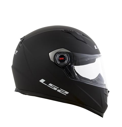 Capacete Ls2 Ff358 Monocolor Preto Fosco 58/M