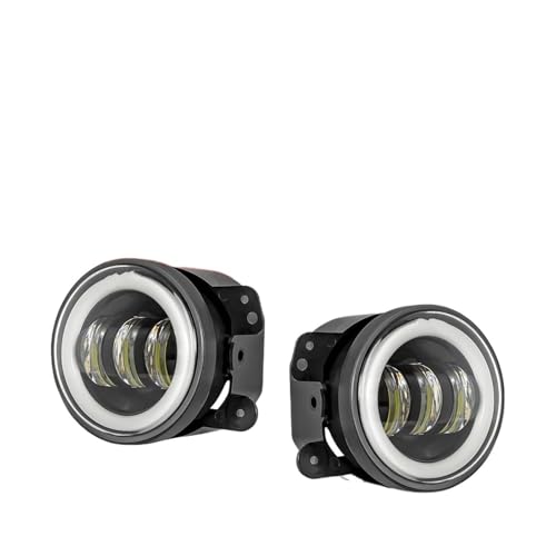 Feux antibrouillard LED 4 pouces pour rouler en sécurité en Wrangler JK de nuit