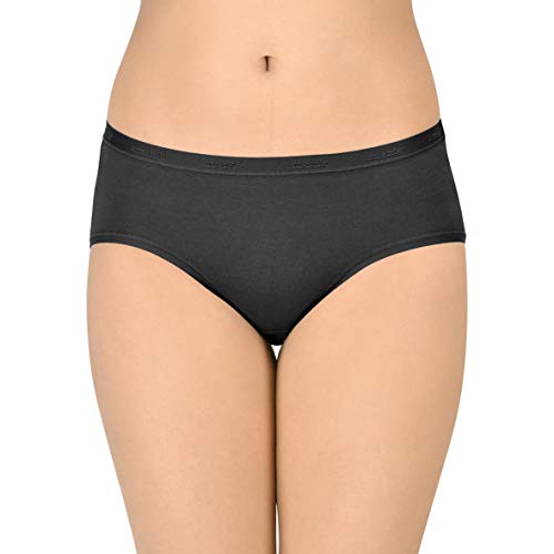 Image of Amante Solid Cotton Low Rise Hipster Panty Pack(Pack of 3)