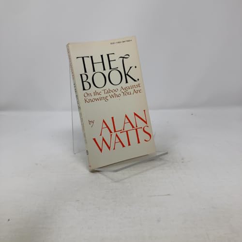 The Book: On the Taboo Against Knowing Who You Are 0394718534 Book Cover