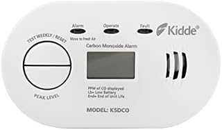 Kidde 5DCO 10 Year Life Digital Display Carbon Monoxide Alarm (1)