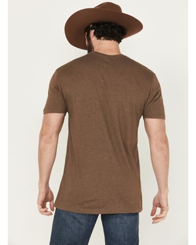 Cinch Men's Brown Cattle Company Short Sleeve T-Shirt4