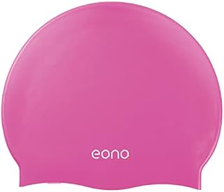 Amazon Brand - Eono Swimming Cap Unisex Silicone Swimming Hat