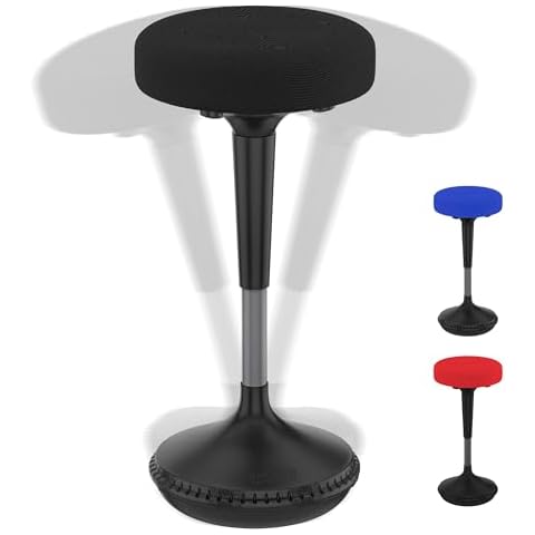 Wobble Stool Standing Desk, Flexible Seating Adjustable Office Ergonomic Stool, Wobble Stools for Classroom Seating, Active ADHD Chair Wobble Chairs Cover