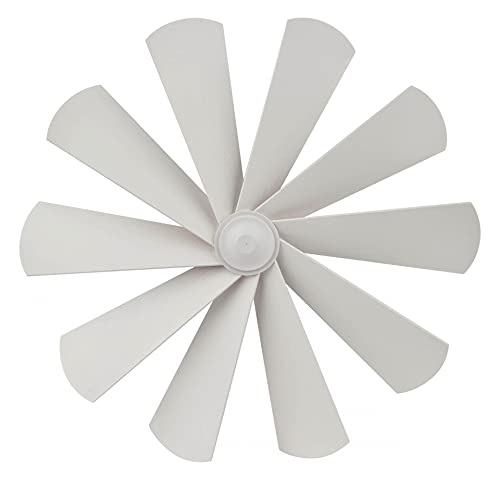 Accesorio para pirámide rota solución de giro con base blanca 23,5cm 2