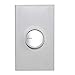 Lutron C-103P-WH Centurion Incandescent Rotary Dimmer 3 Way 1000W Push On/Off Dimmer with Heat Sink; White