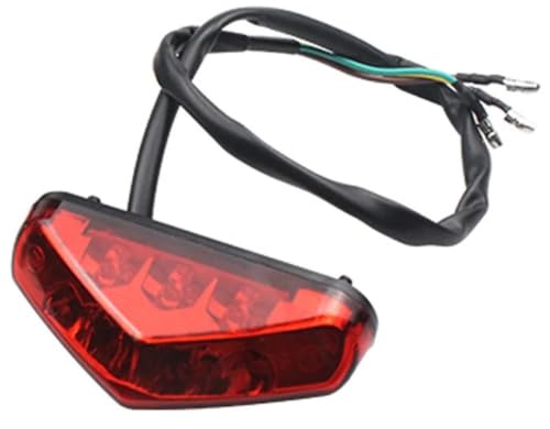 Feu arrière de licence pour moto 12V pour résoudre les problèmes de visibilité