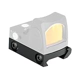 ohhunt Picatinny Mount for Red Dot Sight, Ruggedized Miniature RMR and SRO