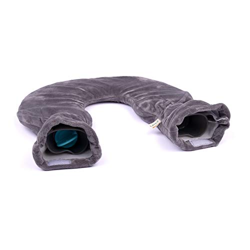 Kruik van hoge kwaliteit PVC voor nek en schouder met zachte fleece-hoes met extra binnenvoering en klittenbandsluiting… - Image 3