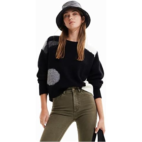 Desigual Jers_Mina 2000 Black Sudadera para Mujer Cover