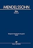  Elias (Klavierauszug deutsch): Ein Oratorium nach Worten des Alten Testaments MWV A 25, 1845-1846