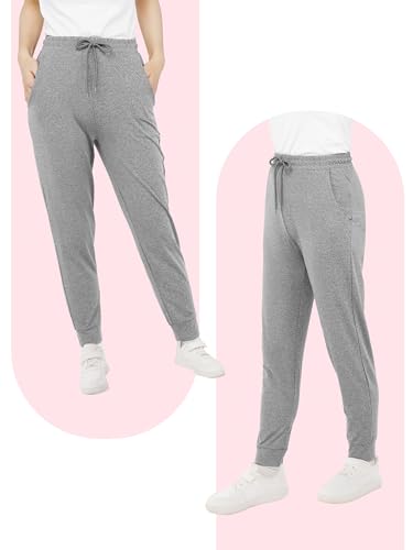 Resinta Girls' Dry-Fit Jogger Sweatpants Lounge Soft Athletic Performance Kids Joggers with Pockets & Drawstring3