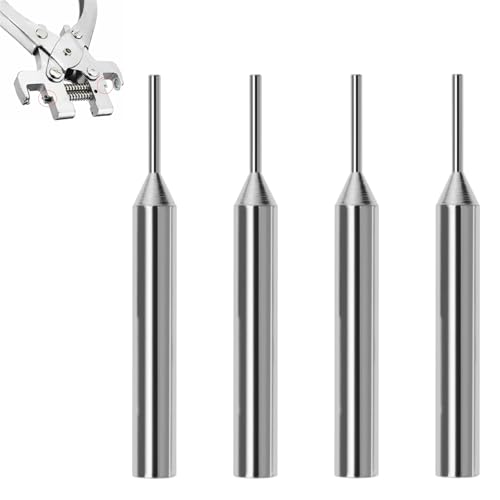 AVETUL 4pcs Car Key Remote Pin Blade Removal Pin (1.42mm 1.56mm), Flip Key Pin Removal Tool Car Key Disassembly Plier Broken Key Extractor Tool for Locksmith Kit Car Keys