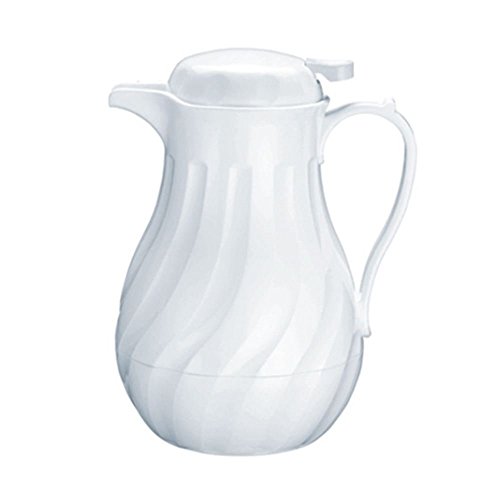 Update White Swirl Carafe -42 oz by Update International