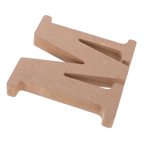 Housoutil Letras De Molde Cartas De Decoración Del Hogar Tableros Boda Decorar Artesanía Símbolo Pintura Artesanal Rústico Recortes Letras Decorativas Para Repisa Fiesta Blanco Mdf