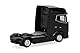 Herpa LKW Modell DAF XG+ Zugmaschine 2achs, schwarz, Miniatur im Maßstab 1:87, Sammlerstück, Made in Germany, Kunststoff