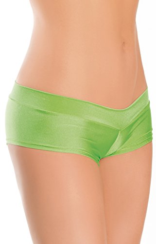 Escante Women's Booty Shorts, Black, One Size