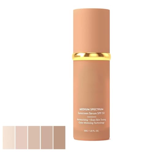 Biomimic Foundation 4 in 1 Spectrum 4 in 1 Biomimic Light Spectrum Foundation with SPF 50+ Longwearing & Waterproof Korean Makeup (1PCS)