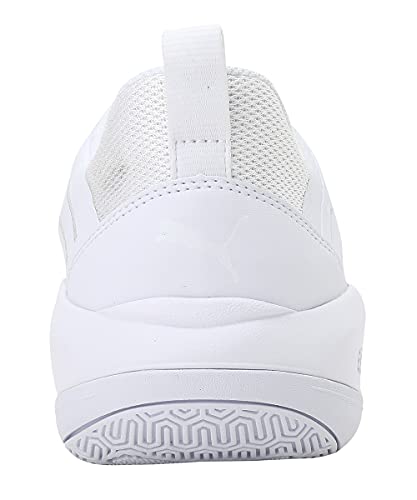 PUMA PUMA Unisex's Eliminate Pro Multisport Indoor Shoes, Puma White Puma White, US 8.5