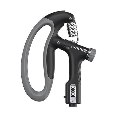 ShopiMoz Adjustable Electronic Arm Muscle Training 10-100KG Digital Hand Dynamometer Counter Hand Gripper (Black) (B0CQ2L46VR) Amazon Price History, Amazon Price Tracker