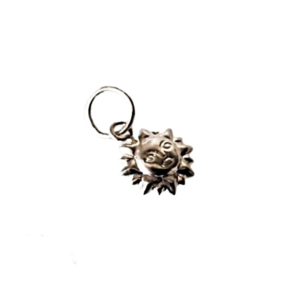 Pendentif en argent sterling SOL 8 mm avec perle, le cadeau idéal