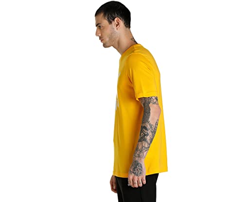 Image of Puma Men Cotton Regular Fit T-Shirt