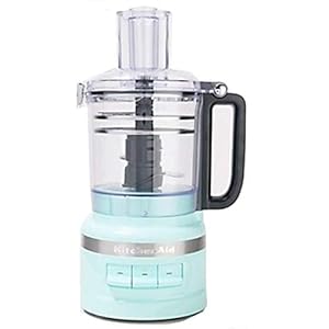 KitchenAid RKFP0919IC 9 Cup Food Processor Plus, Ice Blue (RENEWED) CERTIFIED REFURBISHED