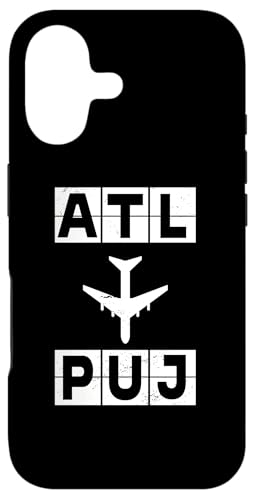 ATL to PUJ ��s�@���[�g �A�g�����^ �v���^�J�i �X�}�z�P�[�X iPhone 17 �p
