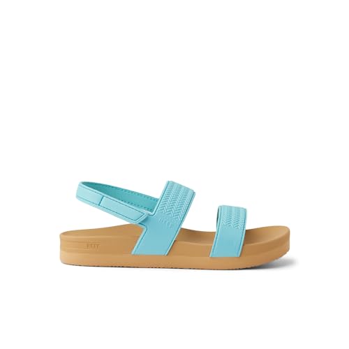 Image of REEF Girls Kids Water Vista Platform Sandal, Water Friendly, Adjustable Strap