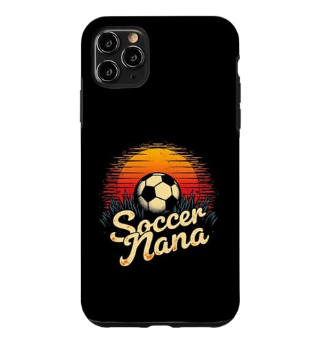 Proud Soccer Nana Funny Grandma Lover Heart Player �t�@�� �X�}�z�P�[�X iPhone 11 Pro Max �p