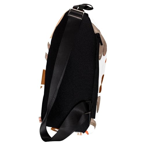 Mochila bandolera compacta de 16cm de ancho que alivia el peso en viajes y caminatas 2
