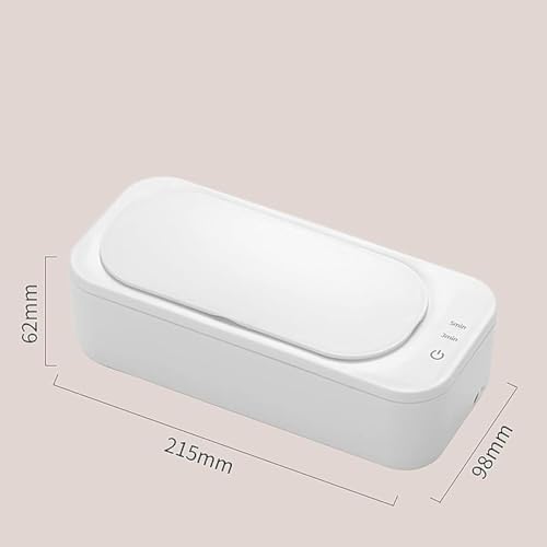 Ultra Jewelry Cleaner 350ML, Portable Watch & SES Wash Machine with 47kHz Vibrat and 304 inless Steel Tank for Clean Eyewear and Accessories image 5