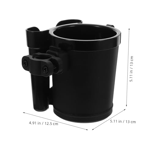 Soporte para botella y teléfono bicicleta ajustable BESTonZON con rotación para manillar 3