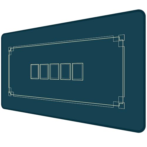 Tapis de poker en caoutchouc de haute qualité 900 x 400 mm durable