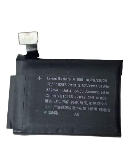 KP Replacement A1850 Battery Compatible with Watch Series 3 42mm 3rd Generation GPS, 273mAh