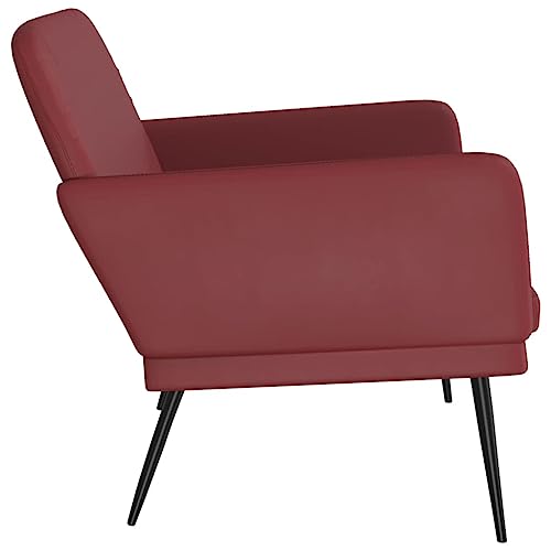 Banco de piel sintética para solucionar la falta de espacio con un asiento acolchado de metal 6