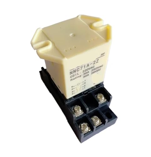Relais intermédiaire NNC71A-2Z DC24V pour automatisme et armoire électrique 30A