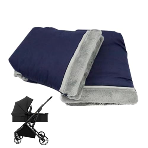 Manchons de main pour poussette pour des promenades d'hiver au chaud en famille