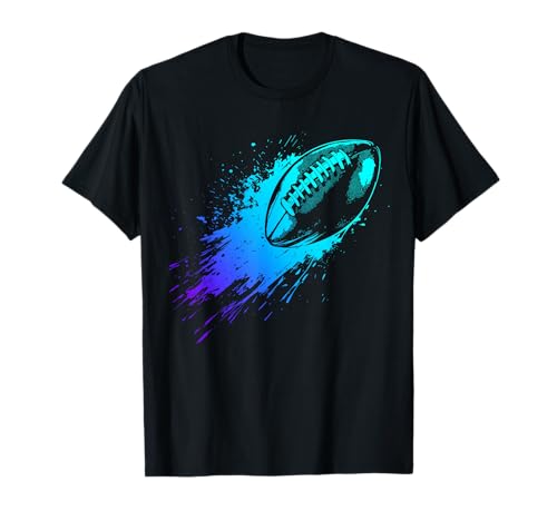Azul Jugador de Fútbol Fútbol Fan Camiseta