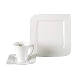  Retsch Arzberg 149910181 Fantastic Kaffeeservice, New Bone China Porzellan, weiß, 18-teilig (1 Set)