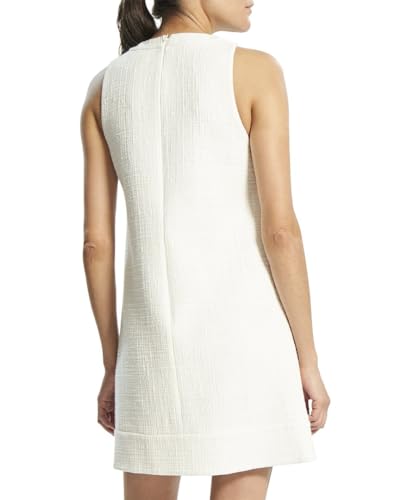 Theory Women's Tonal Tweed Shift Dress2