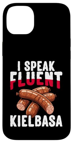 Pologne I Speak Fluent Kielbasa Humour polonais drôle Coque pour iPhone 14 Plus