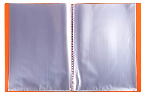 Protège-documents Exacompta 200 vues en polypro orange haute résistance