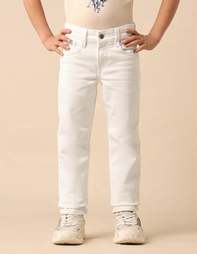 Image of Relaxed fit Boys Cotton Jeans
