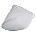 Faceshield Visor, Polycarb, Clr, 9x14-1/2in