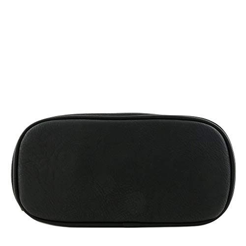 FashionPuzzle Lightweight Tassel Zipper Bucket Crossbody Bag4