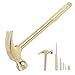 GreatNeck 19006 5 in 1 Hammer and Screwdriver Set